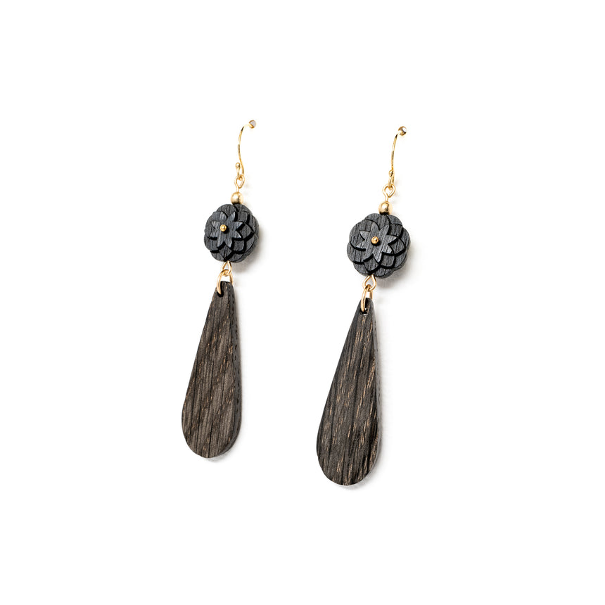 Oak Flores Earrings