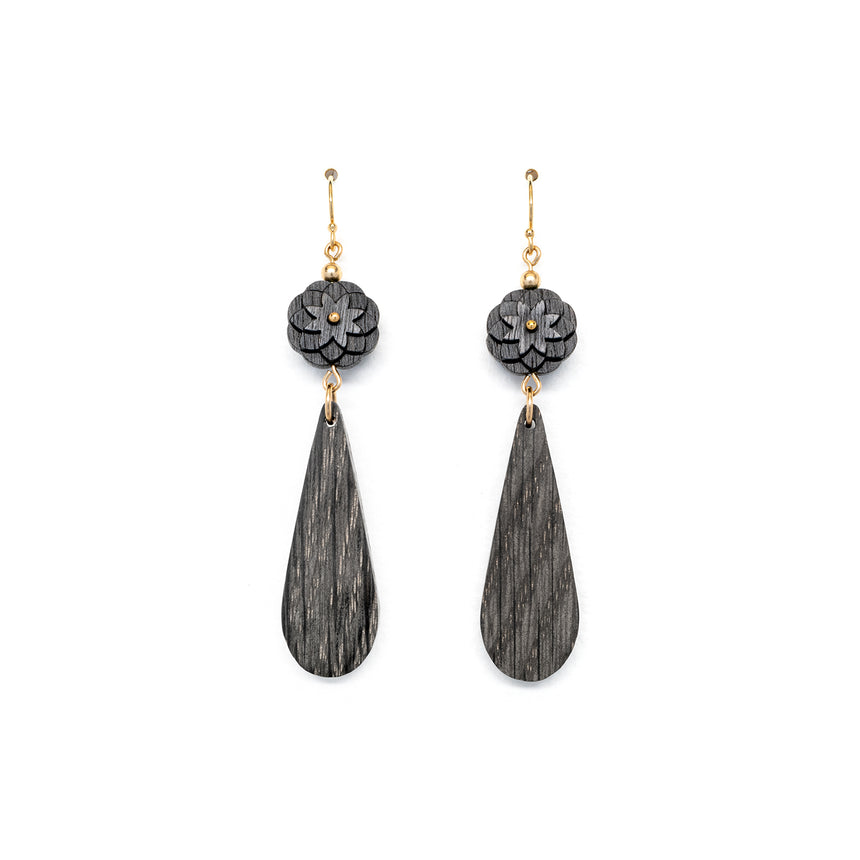 Oak Flores Earrings