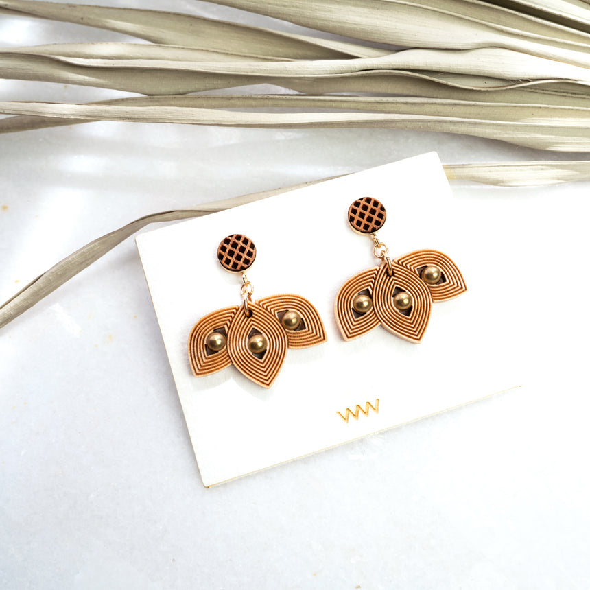 Marquise earrings