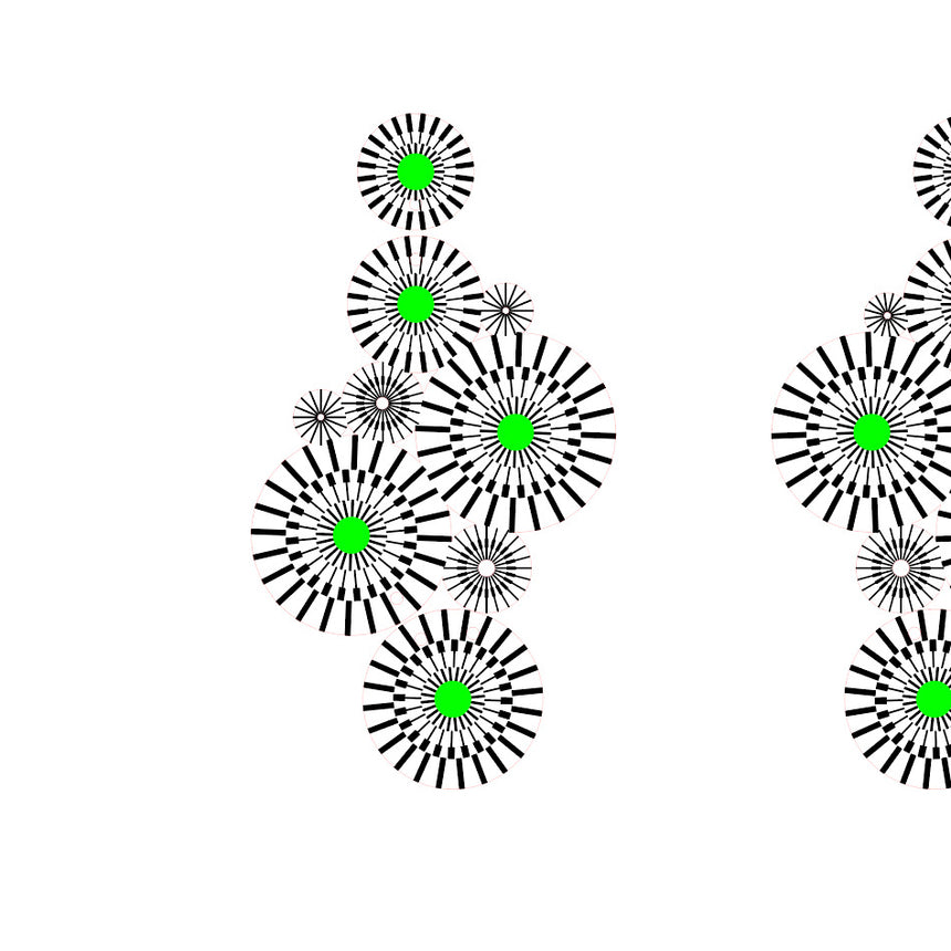 Luminous Cluster Earrings