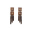 Woven Feathers Post earrings from WENWEN designs