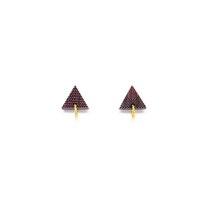 Triangle & Ring Studs